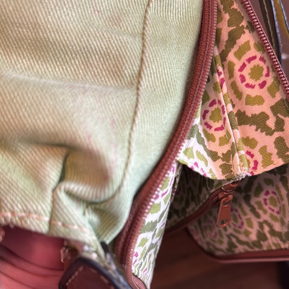 Fossil Green and Brown Women's Bag - Picture 13 of 14